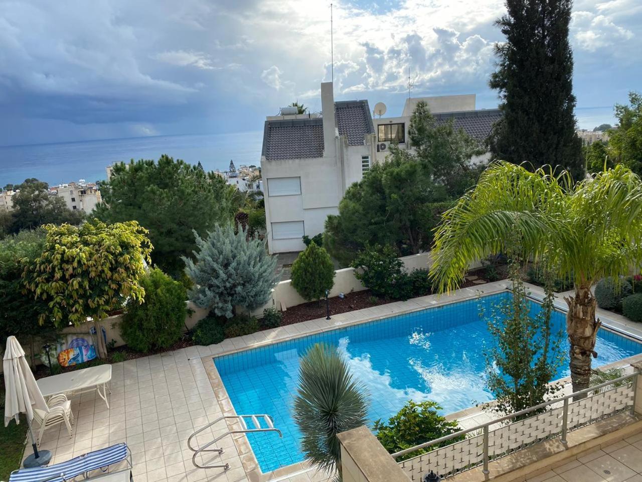 Seaview 6 Bedroom Villa & Private Pool Limassol Cameră foto